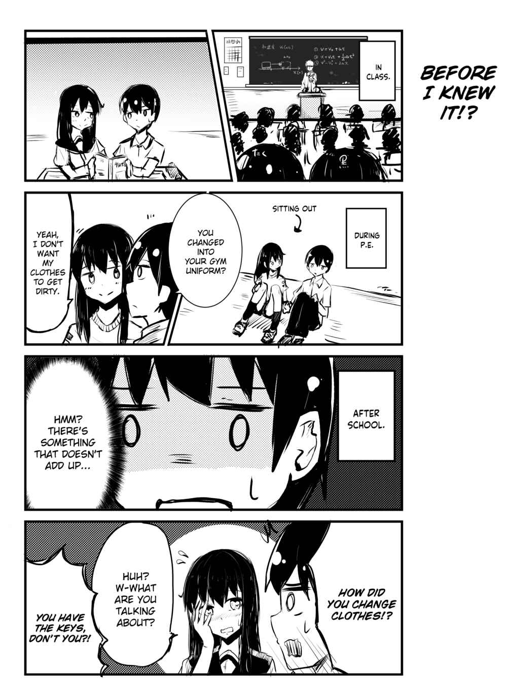 Page 1 Chapter 66 A Story About Wanting to Commit Suicide, but Its Scary so I Find a Yandere Girl to Kill Me, but It Doesnt Work