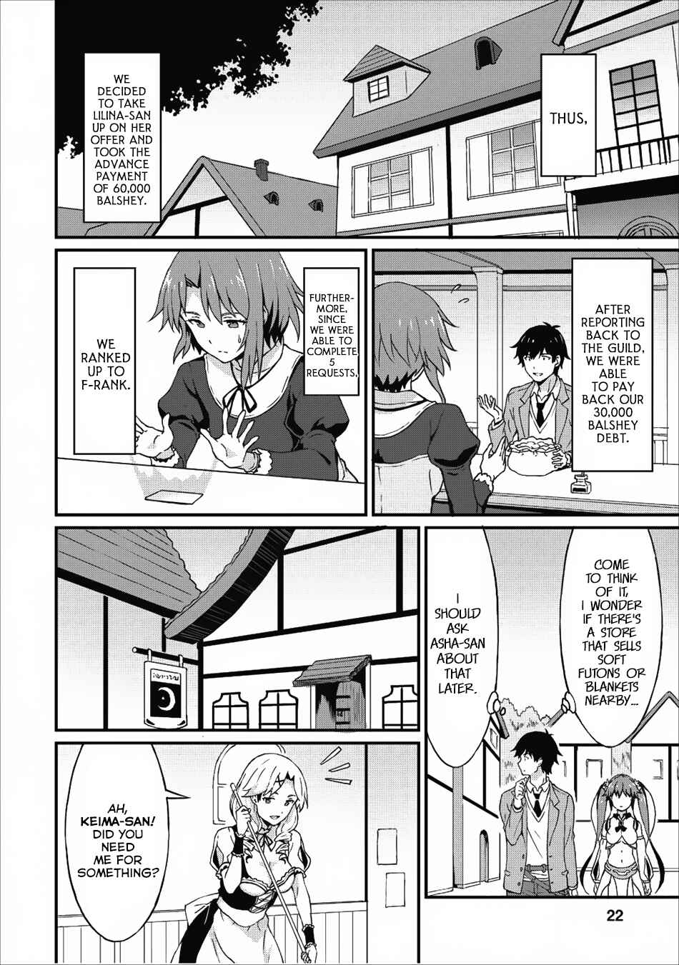 Page 23 Chapter 6 Taberu Dake de Level-Up! Damegami to Issho ni Isekai Musou