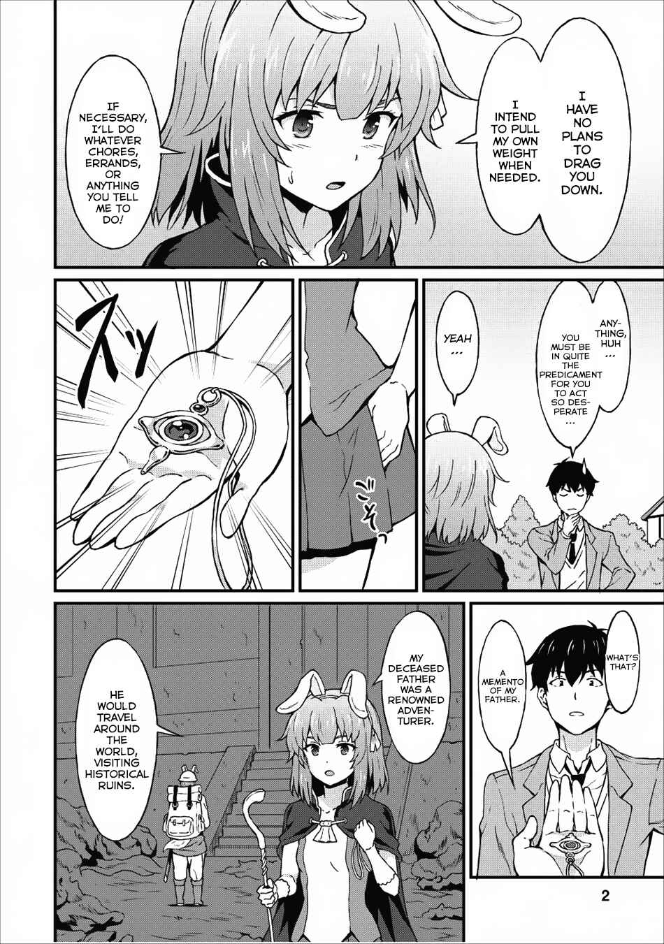 Page 3 Chapter 6 Taberu Dake de Level-Up! Damegami to Issho ni Isekai Musou