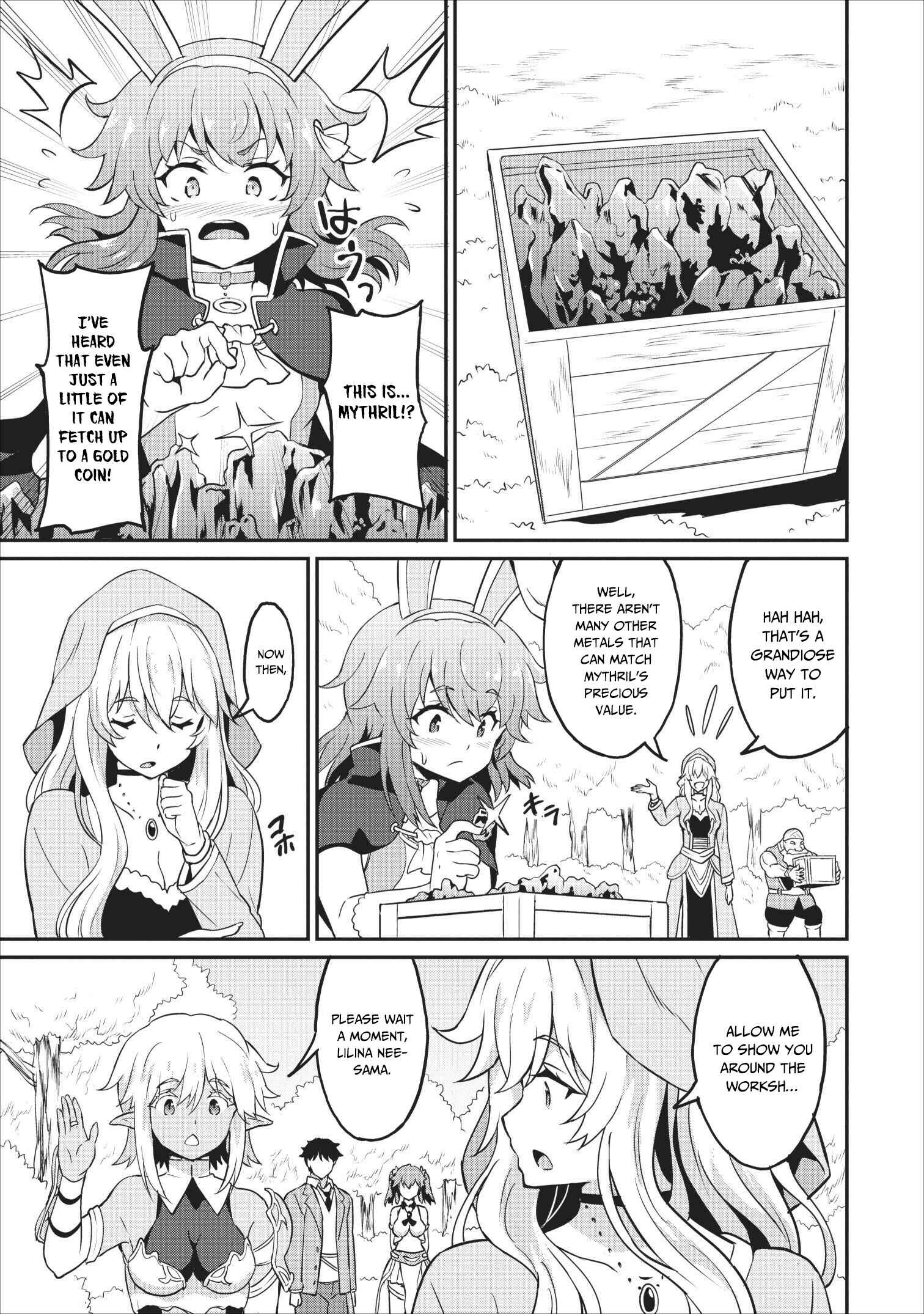 Page 28 Chapter 13 Taberu Dake de Level-Up! Damegami to Issho ni Isekai Musou