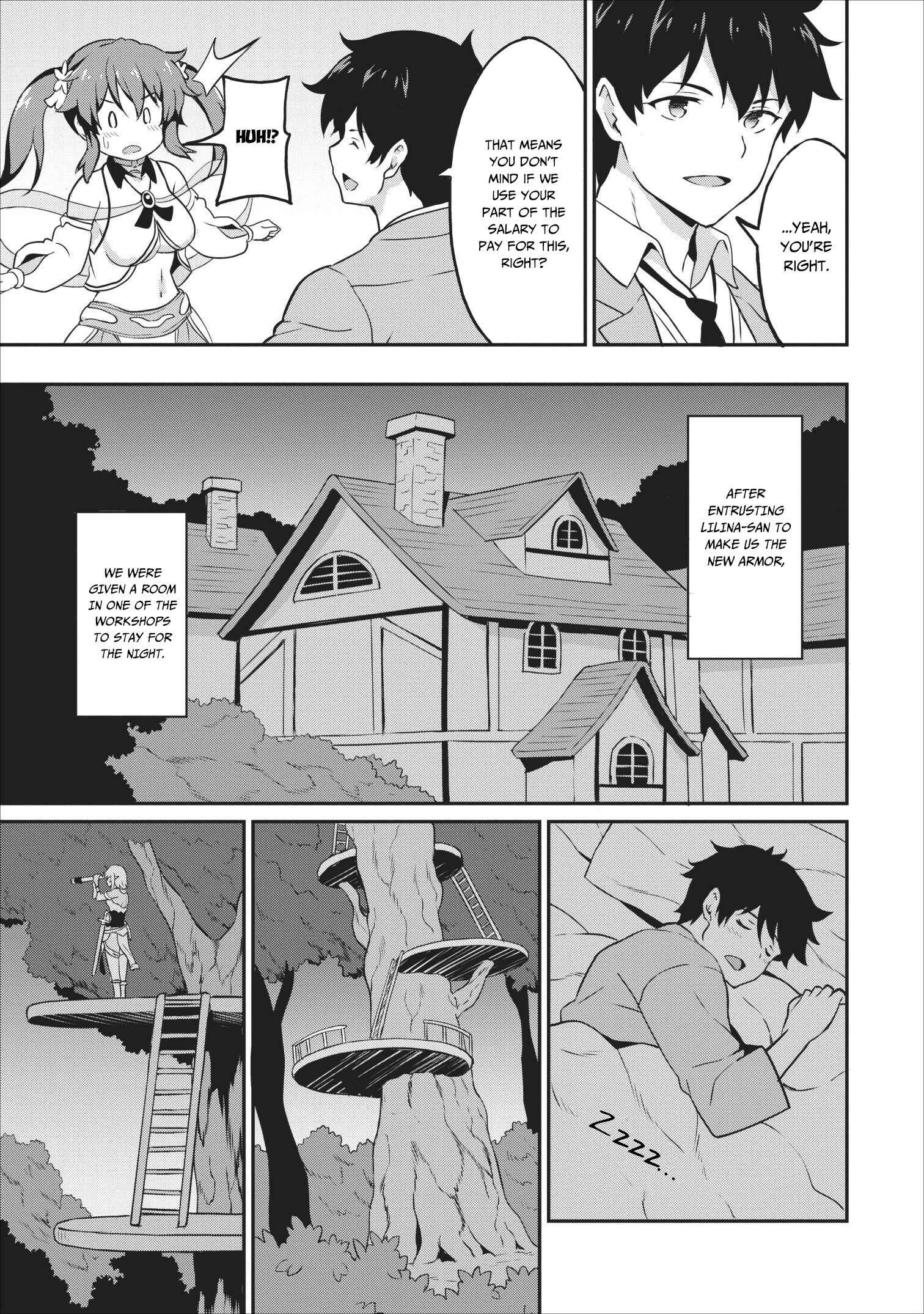 Page 28 Chapter 14 Taberu Dake de Level-Up! Damegami to Issho ni Isekai Musou