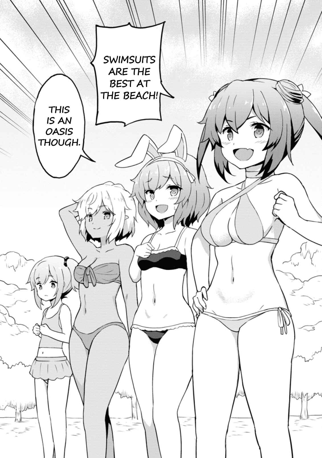 Page 4 Chapter 20.3 Taberu Dake de Level-Up! Damegami to Issho ni Isekai Musou