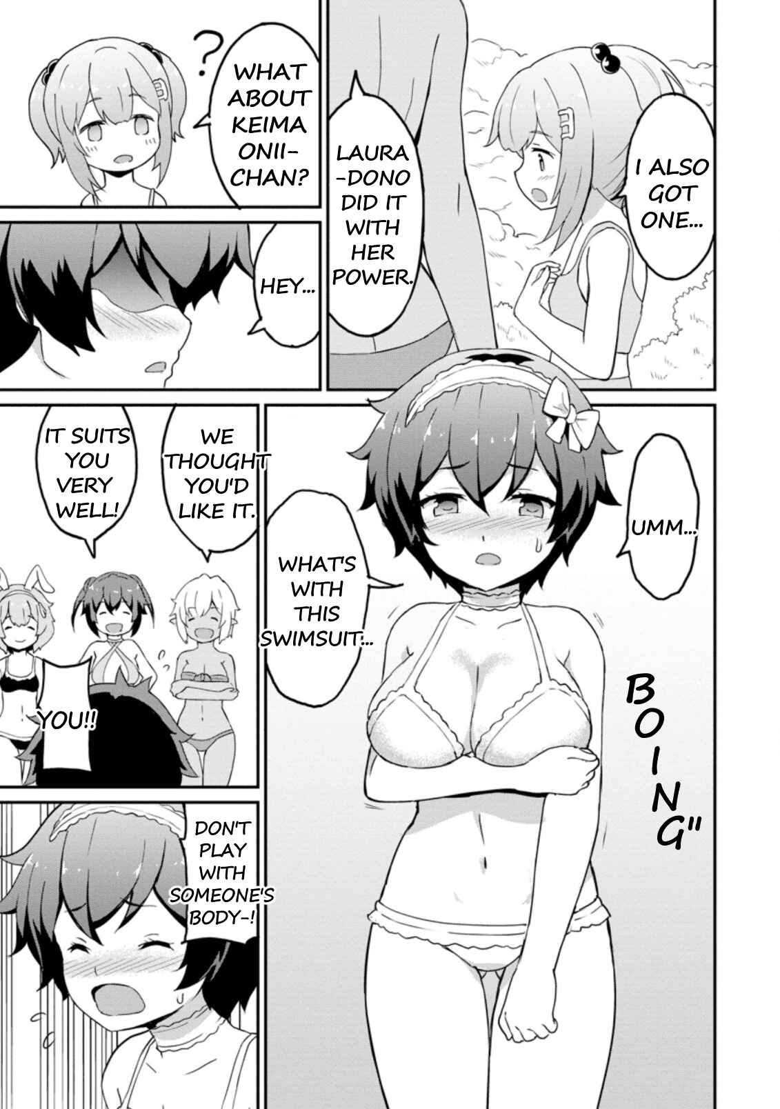 Page 5 Chapter 20.3 Taberu Dake de Level-Up! Damegami to Issho ni Isekai Musou