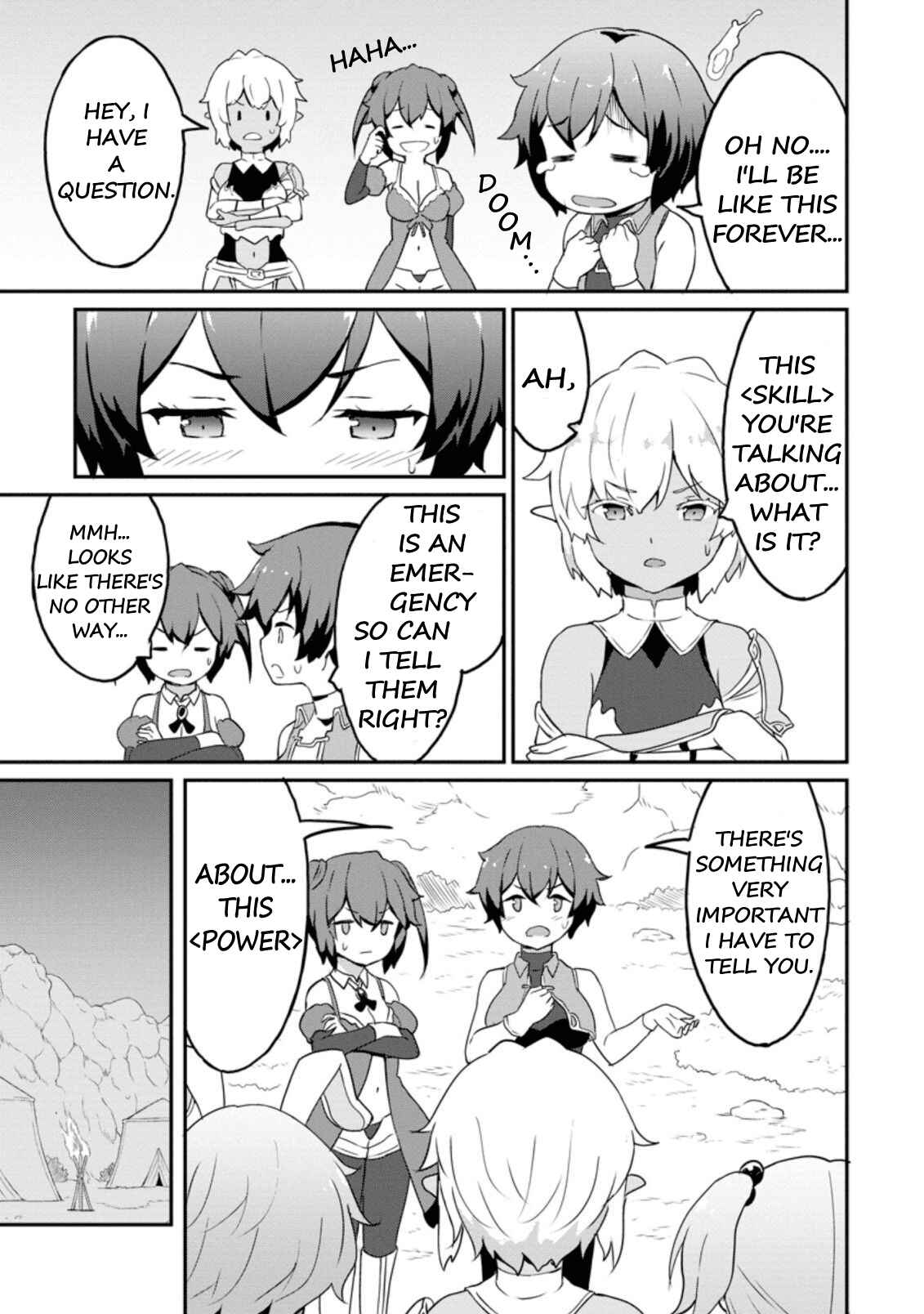 Page 4 Chapter 20.2 Taberu Dake de Level-Up! Damegami to Issho ni Isekai Musou