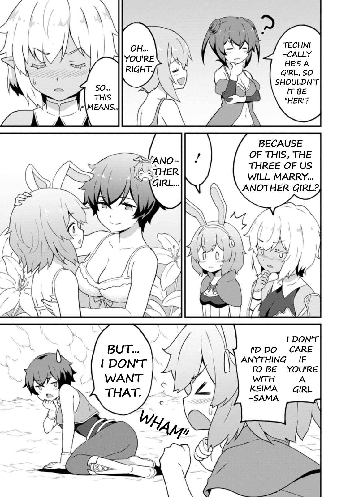 Page 8 Chapter 20.2 Taberu Dake de Level-Up! Damegami to Issho ni Isekai Musou