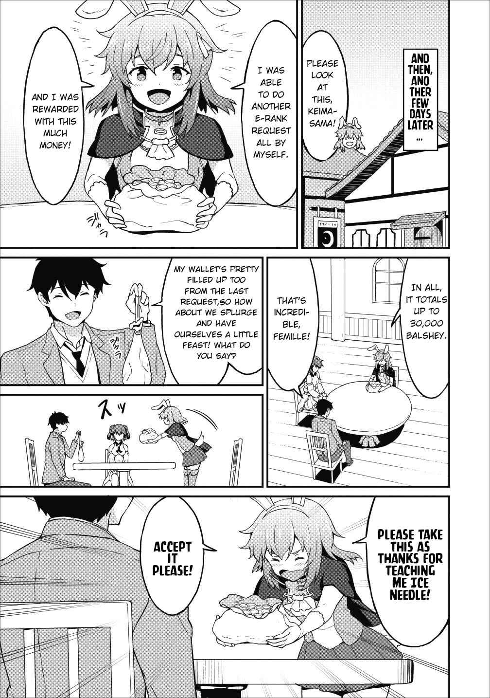 Page 12 Chapter 12 Taberu Dake de Level-Up! Damegami to Issho ni Isekai Musou