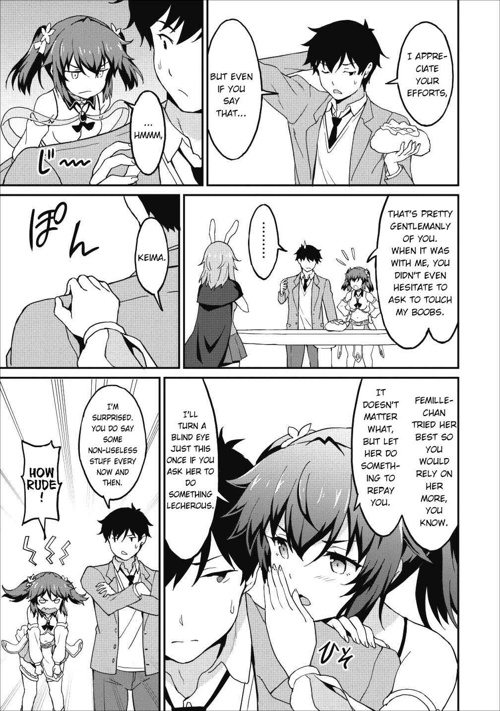 Page 14 Chapter 12 Taberu Dake de Level-Up! Damegami to Issho ni Isekai Musou