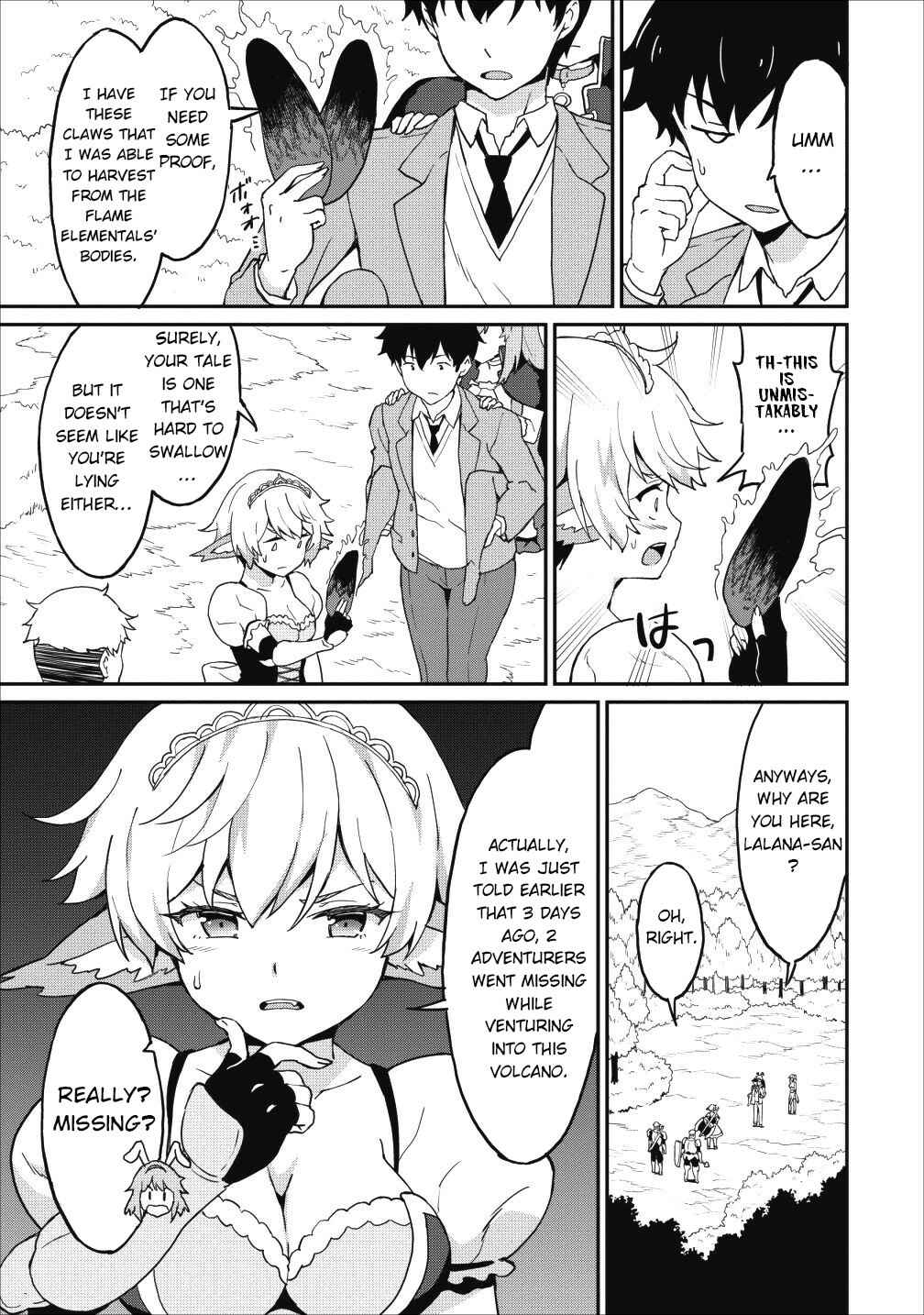 Page 4 Chapter 12 Taberu Dake de Level-Up! Damegami to Issho ni Isekai Musou