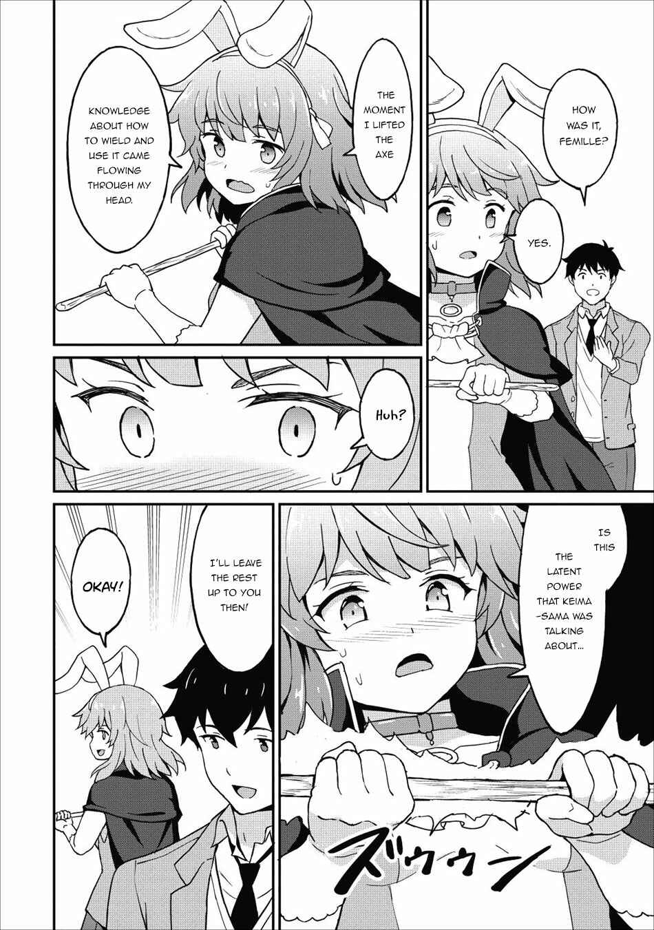 Page 9 Chapter 10 Taberu Dake de Level-Up! Damegami to Issho ni Isekai Musou
