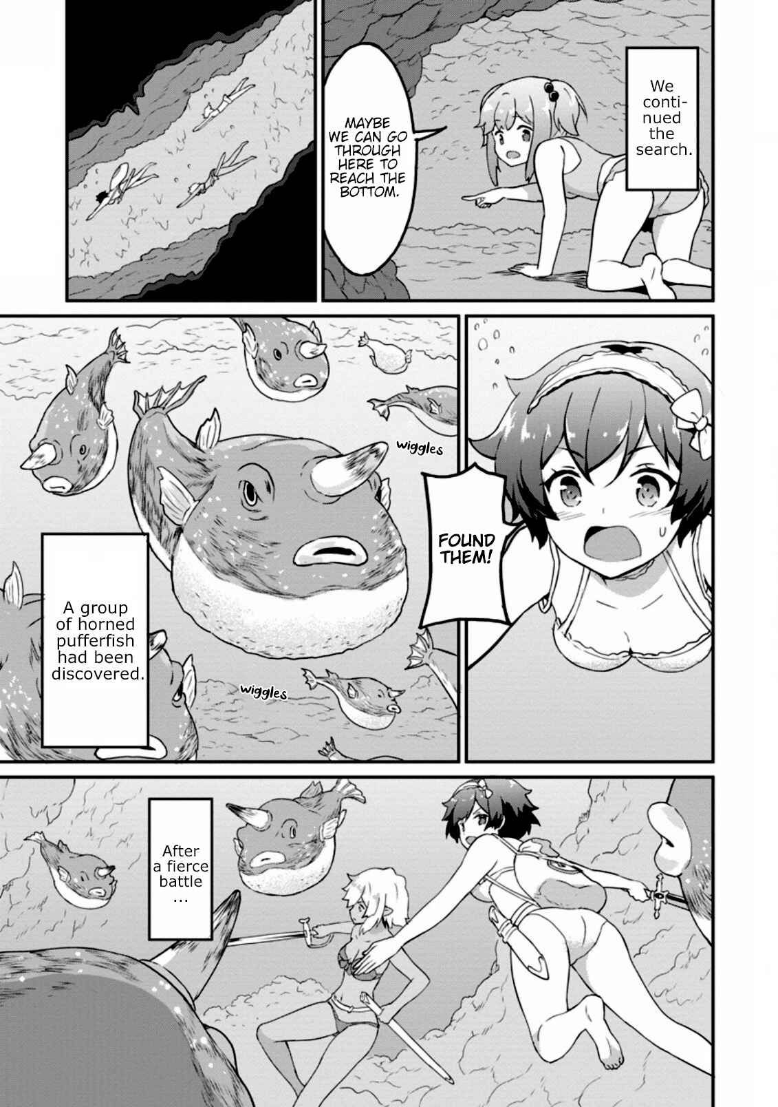 Page 6 Chapter 21.2 Taberu Dake de Level-Up! Damegami to Issho ni Isekai Musou