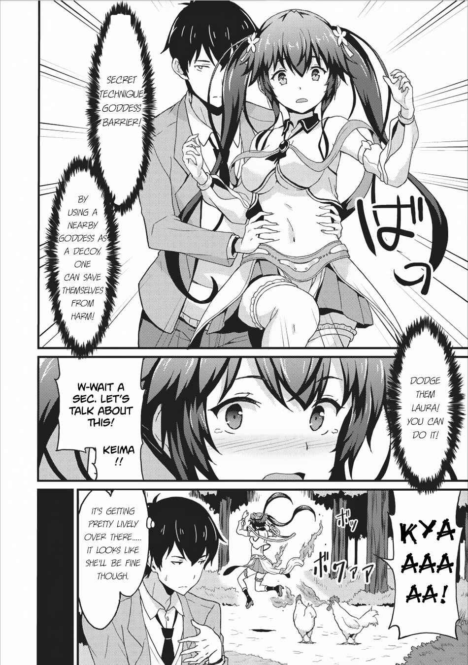 Page 9 Chapter 2 Taberu Dake de Level-Up! Damegami to Issho ni Isekai Musou