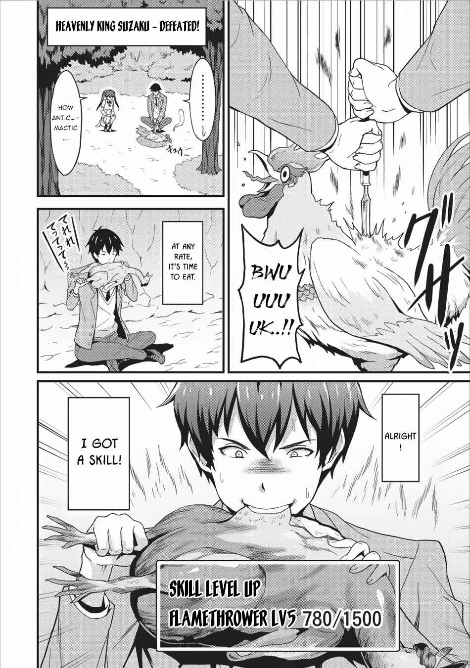 Page 21 Chapter 2 Taberu Dake de Level-Up! Damegami to Issho ni Isekai Musou