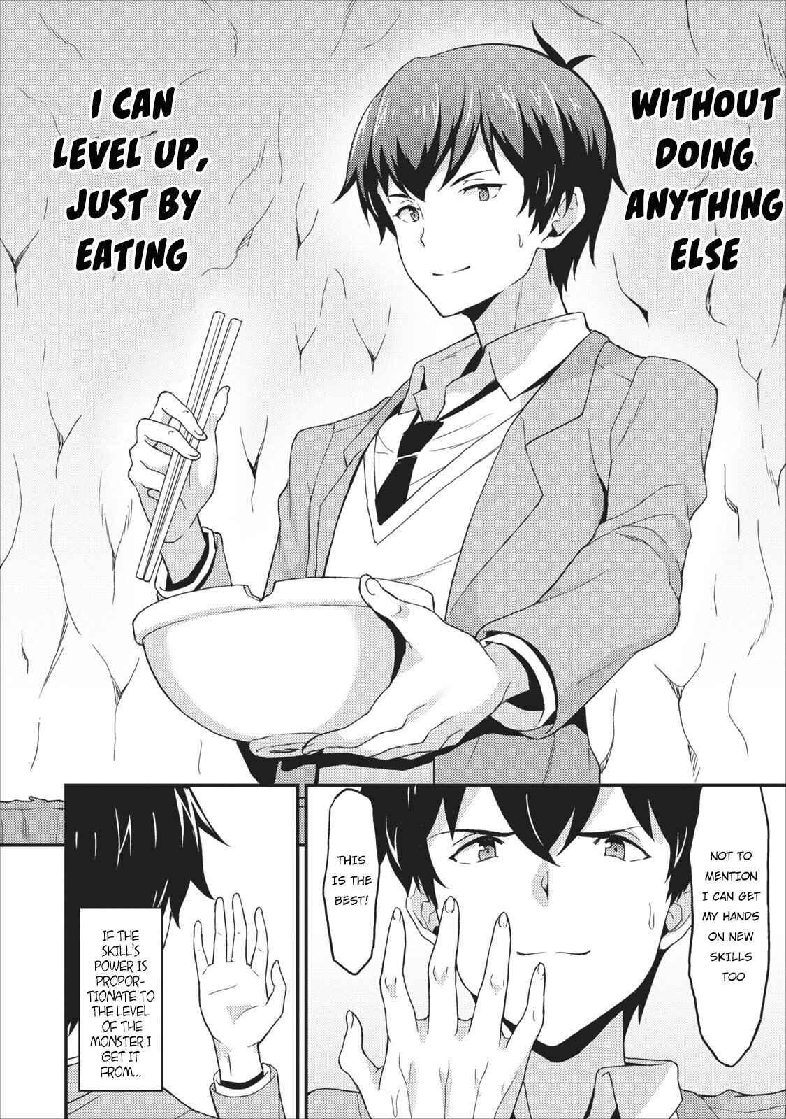 Page 39 Chapter 1 Taberu Dake de Level-Up! Damegami to Issho ni Isekai Musou