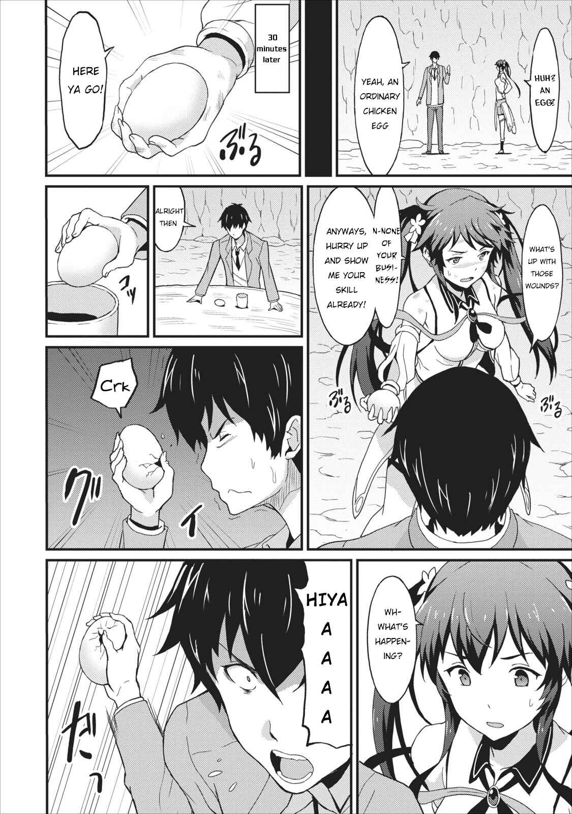 Page 7 Chapter 1 Taberu Dake de Level-Up! Damegami to Issho ni Isekai Musou