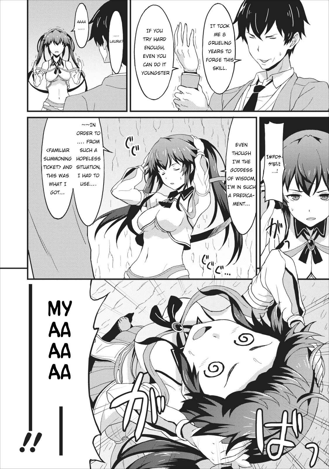 Page 9 Chapter 1 Taberu Dake de Level-Up! Damegami to Issho ni Isekai Musou