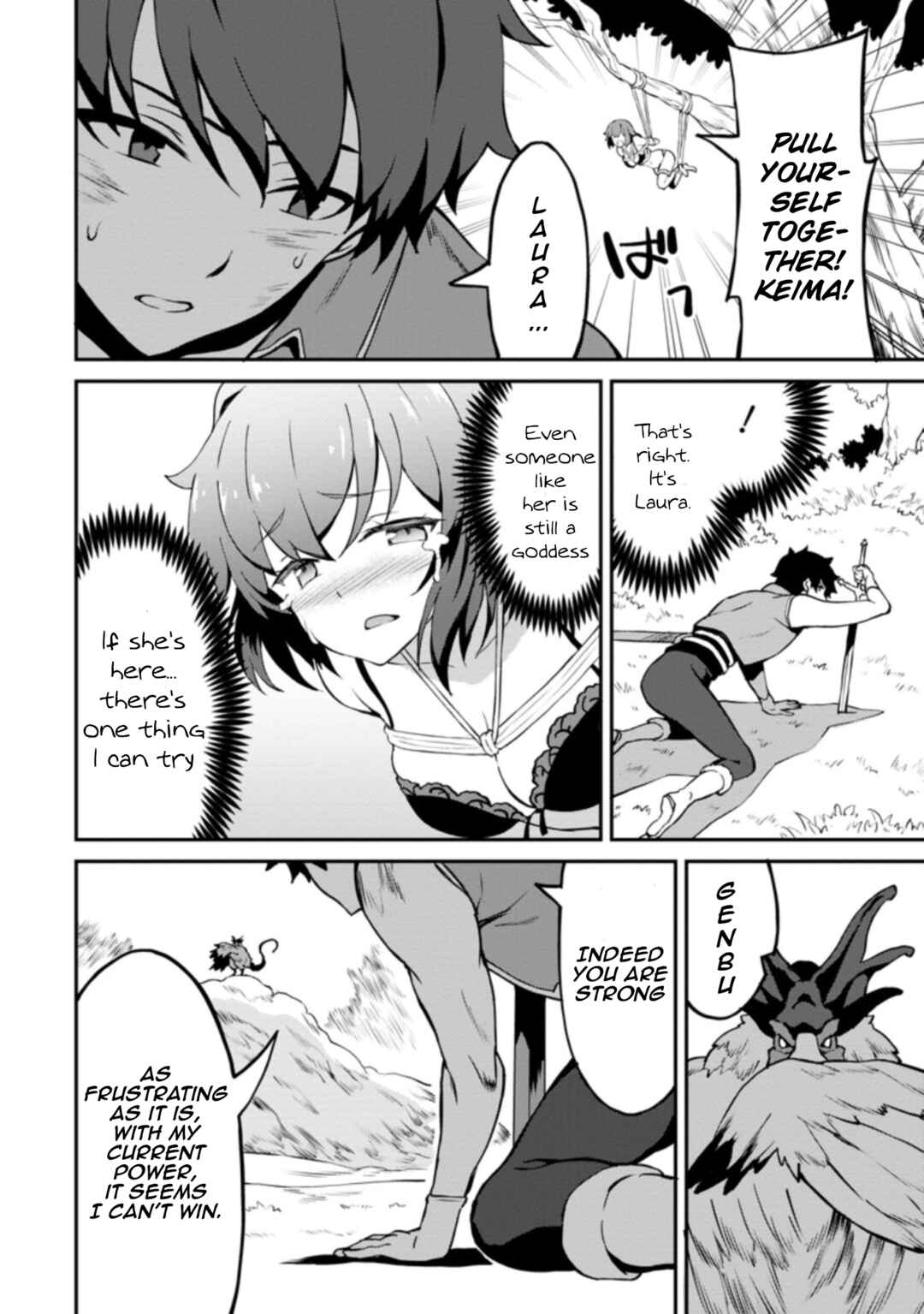 Page 10 Chapter 24.1 Taberu Dake de Level-Up! Damegami to Issho ni Isekai Musou