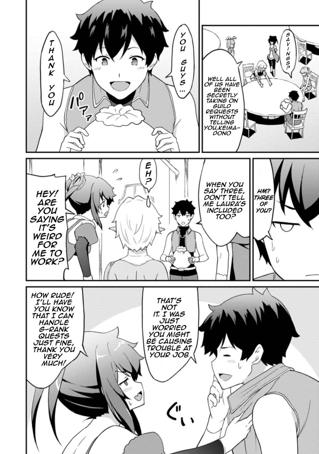 Page 10 Chapter 22.2 Taberu Dake de Level-Up! Damegami to Issho ni Isekai Musou