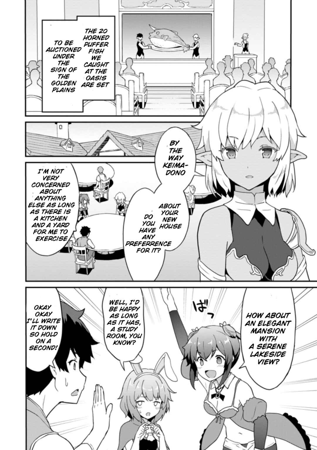Page 8 Chapter 22.2 Taberu Dake de Level-Up! Damegami to Issho ni Isekai Musou