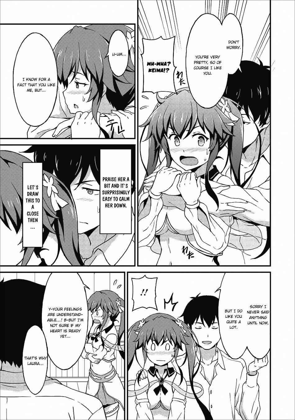 Page 12 Chapter 7 Taberu Dake de Level-Up! Damegami to Issho ni Isekai Musou