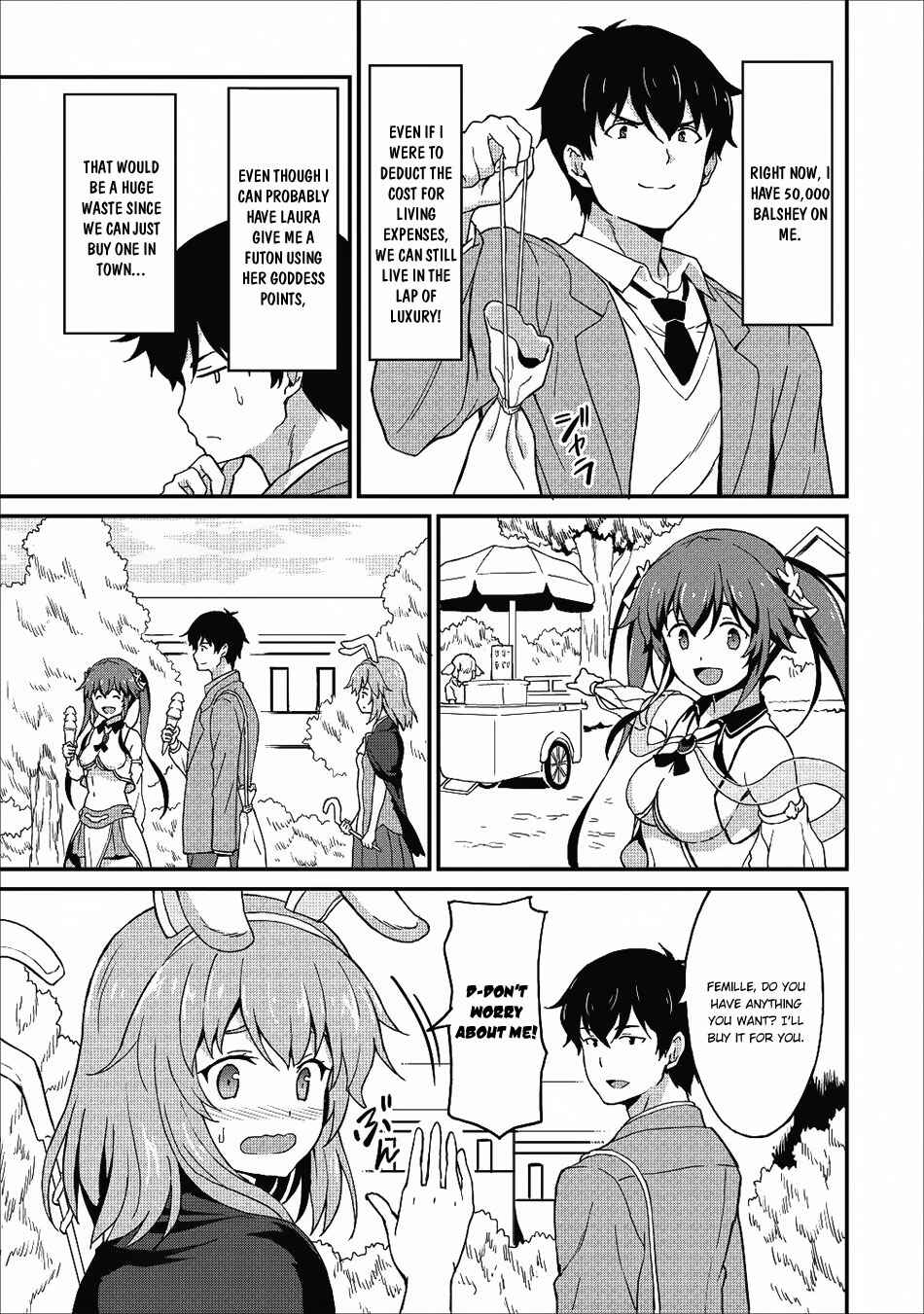 Page 20 Chapter 7 Taberu Dake de Level-Up! Damegami to Issho ni Isekai Musou