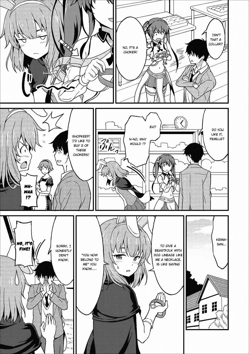 Page 22 Chapter 7 Taberu Dake de Level-Up! Damegami to Issho ni Isekai Musou