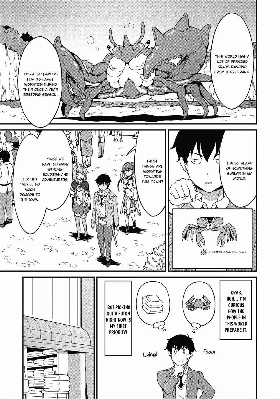 Page 26 Chapter 7 Taberu Dake de Level-Up! Damegami to Issho ni Isekai Musou