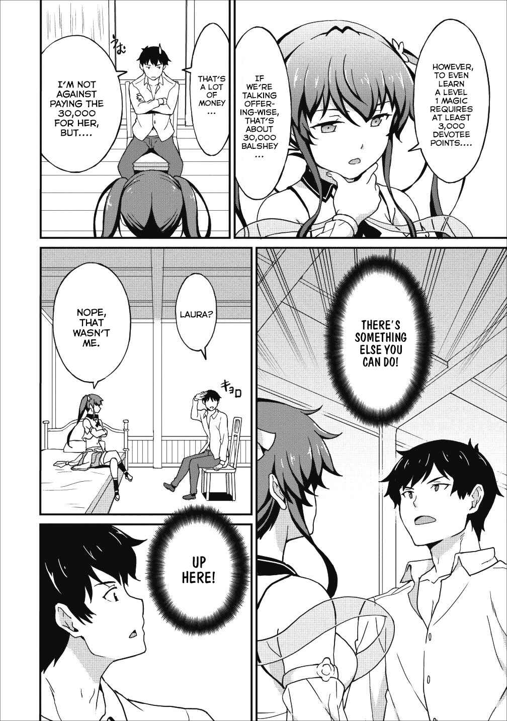 Page 3 Chapter 9.2 Taberu Dake de Level-Up! Damegami to Issho ni Isekai Musou
