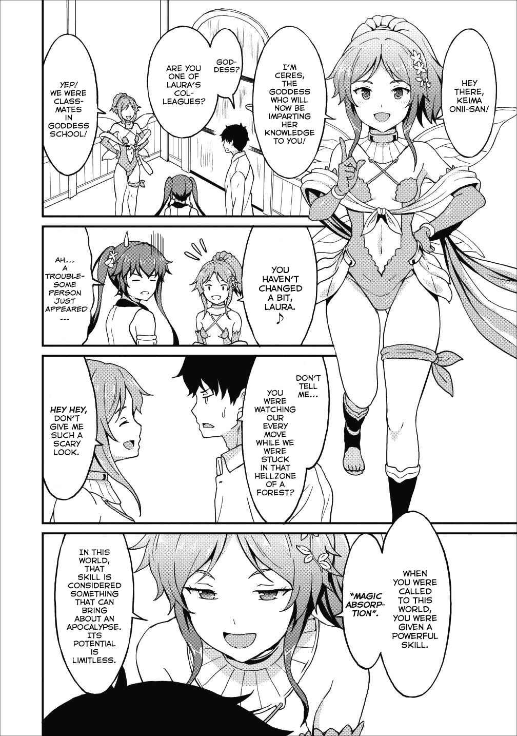 Page 5 Chapter 9.2 Taberu Dake de Level-Up! Damegami to Issho ni Isekai Musou