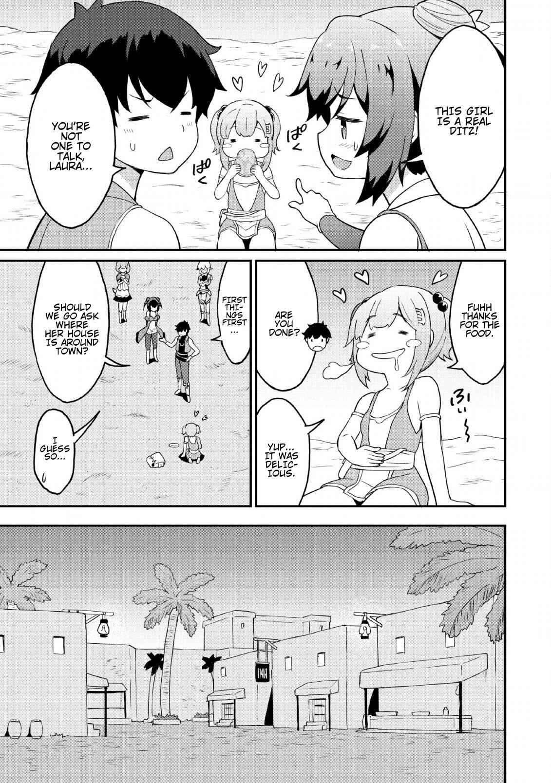 Page 11 Chapter 19 Taberu Dake de Level-Up! Damegami to Issho ni Isekai Musou