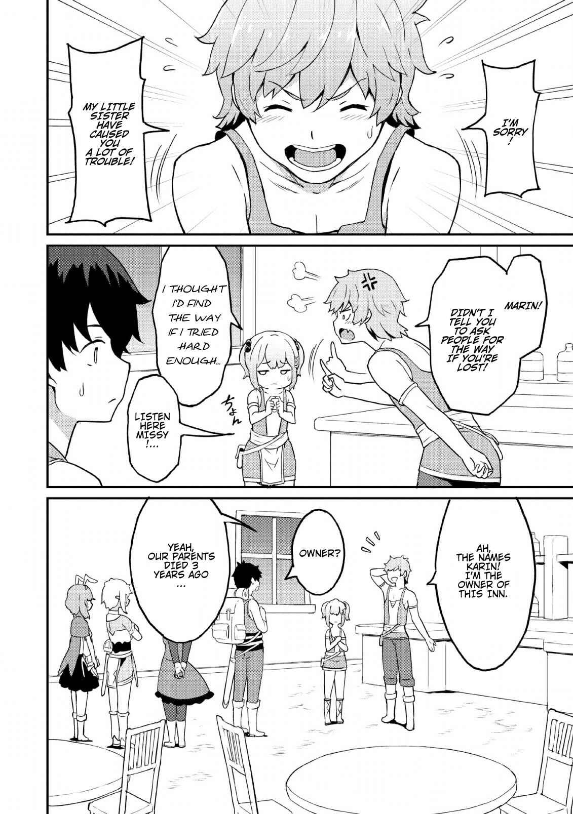 Page 12 Chapter 19 Taberu Dake de Level-Up! Damegami to Issho ni Isekai Musou