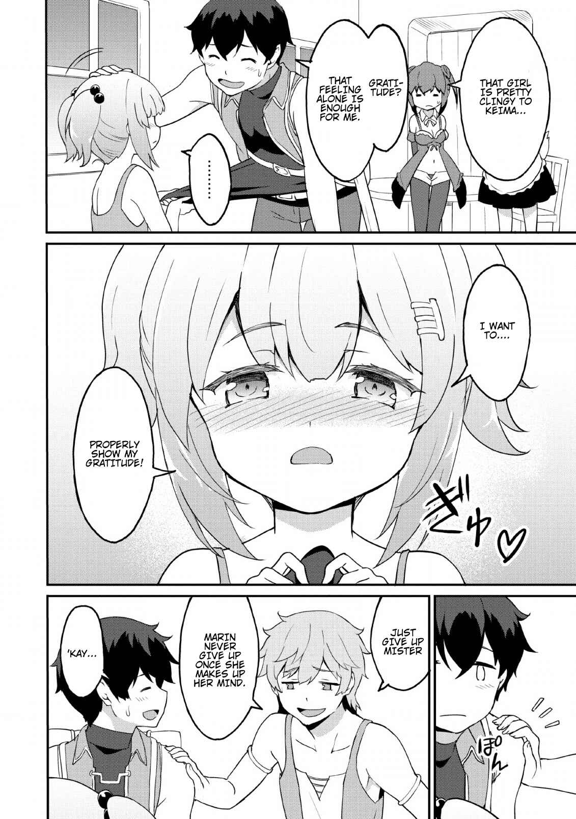 Page 14 Chapter 19 Taberu Dake de Level-Up! Damegami to Issho ni Isekai Musou