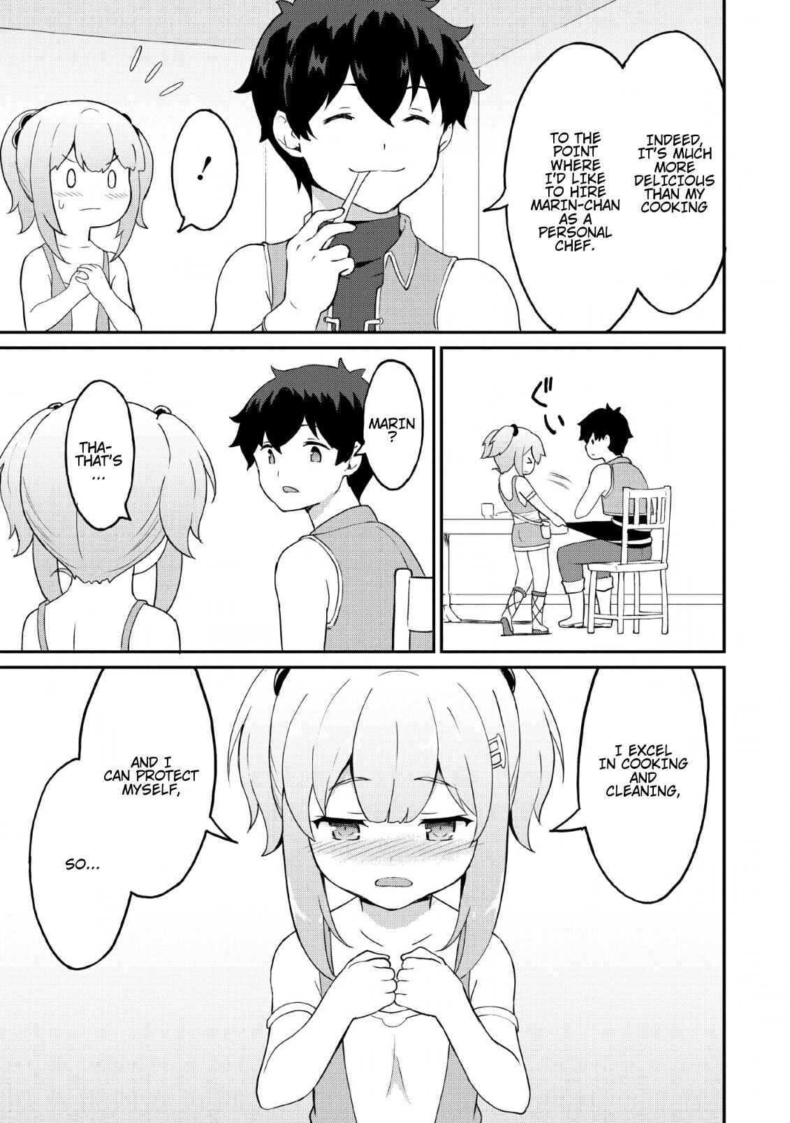 Page 27 Chapter 19 Taberu Dake de Level-Up! Damegami to Issho ni Isekai Musou