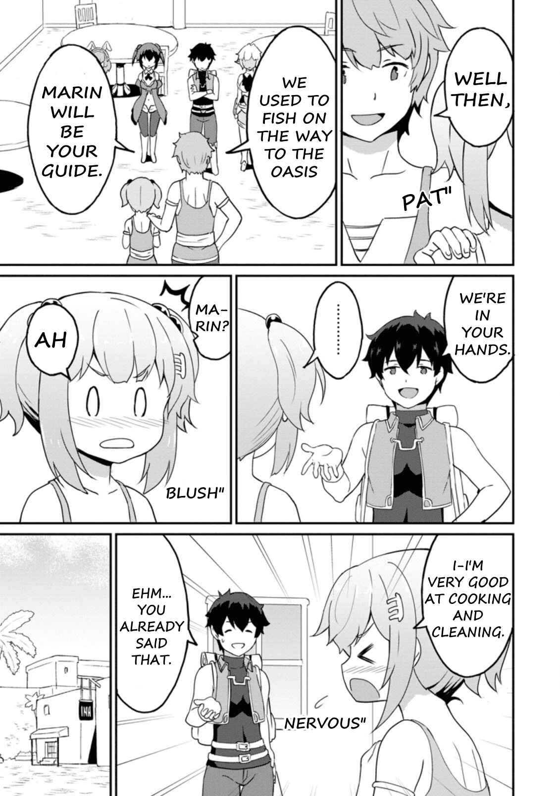 Page 4 Chapter 20.1 Taberu Dake de Level-Up! Damegami to Issho ni Isekai Musou
