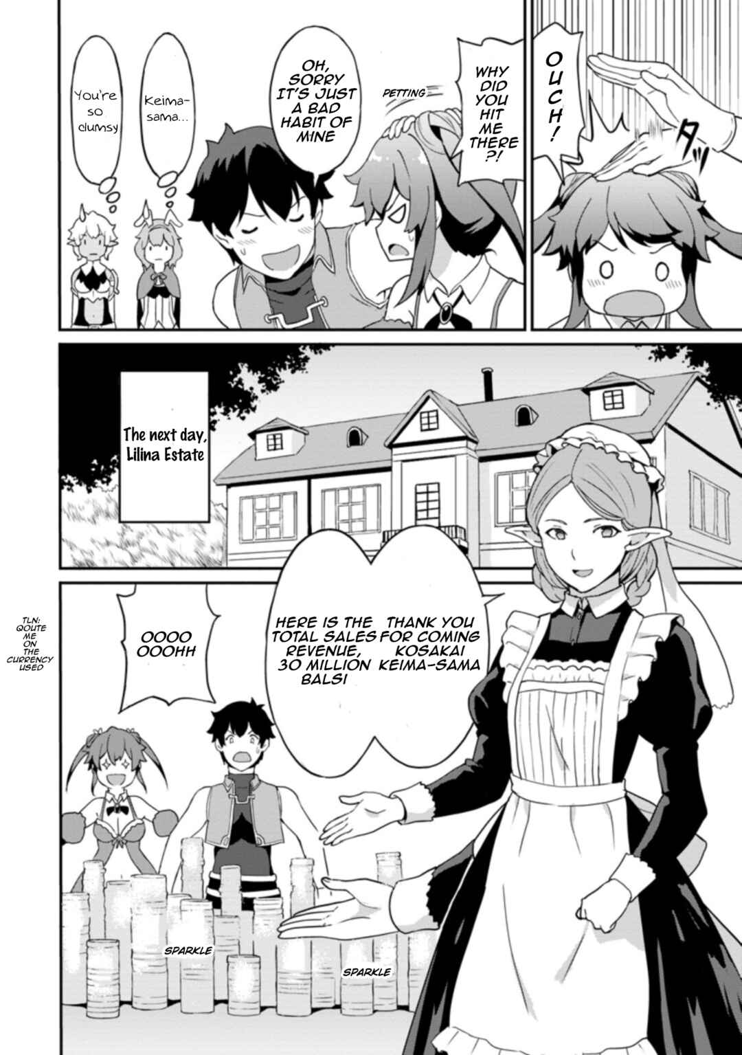 Page 2 Chapter 22.3 Taberu Dake de Level-Up! Damegami to Issho ni Isekai Musou