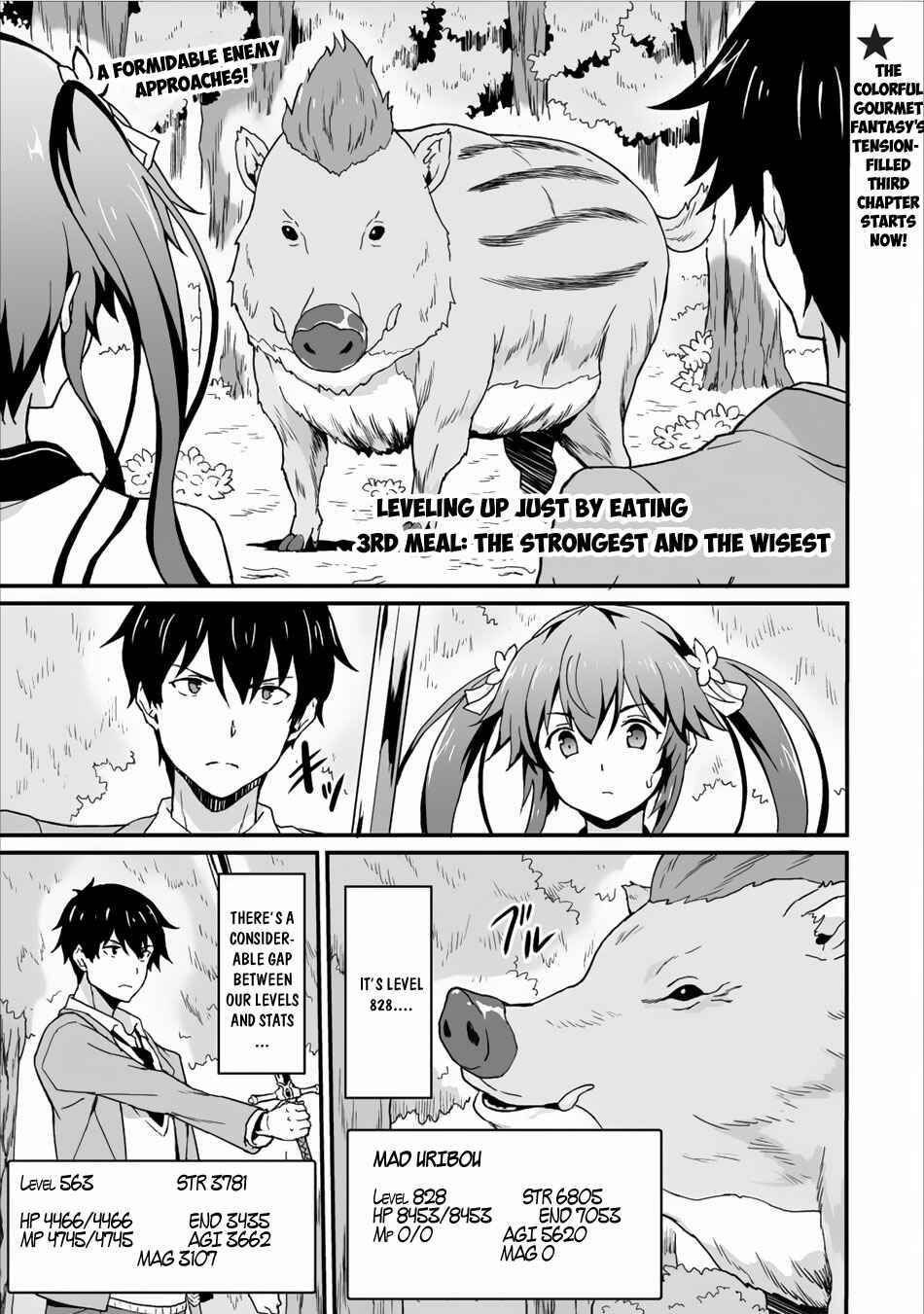 Page 2 Chapter 3 Taberu Dake de Level-Up! Damegami to Issho ni Isekai Musou