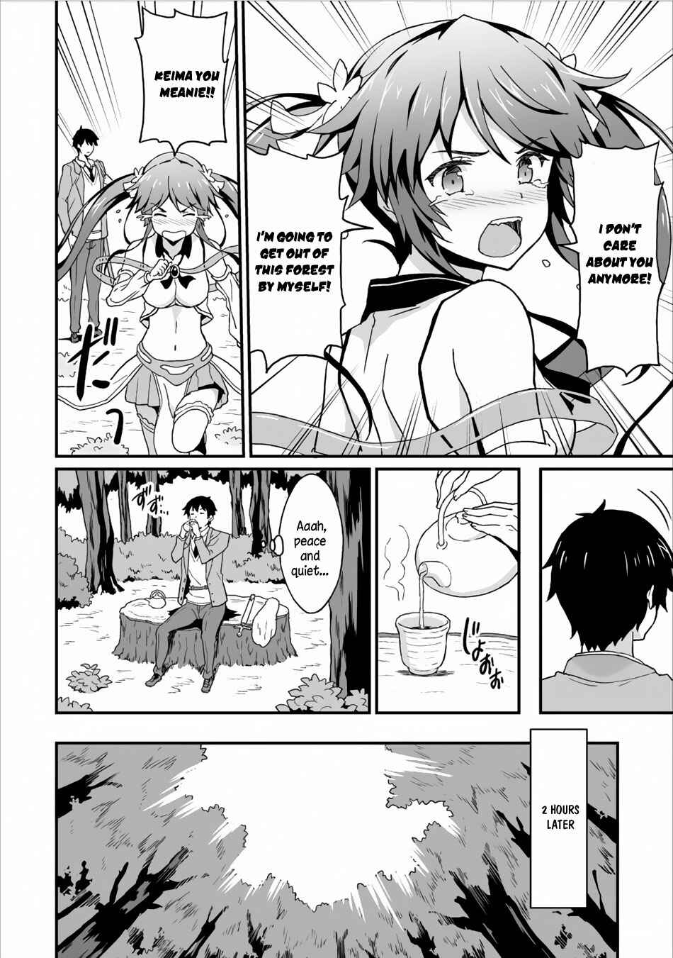Page 22 Chapter 3 Taberu Dake de Level-Up! Damegami to Issho ni Isekai Musou