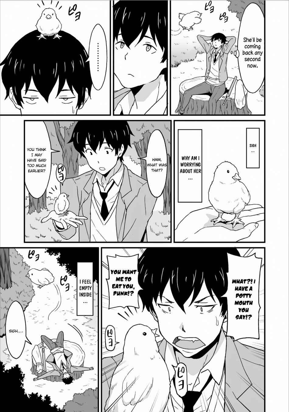 Page 23 Chapter 3 Taberu Dake de Level-Up! Damegami to Issho ni Isekai Musou