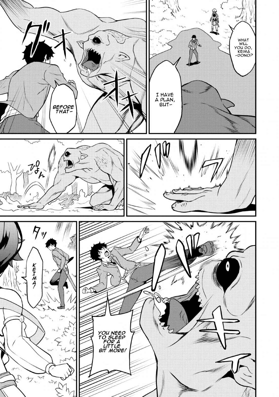 Page 10 Chapter 16 Taberu Dake de Level-Up! Damegami to Issho ni Isekai Musou