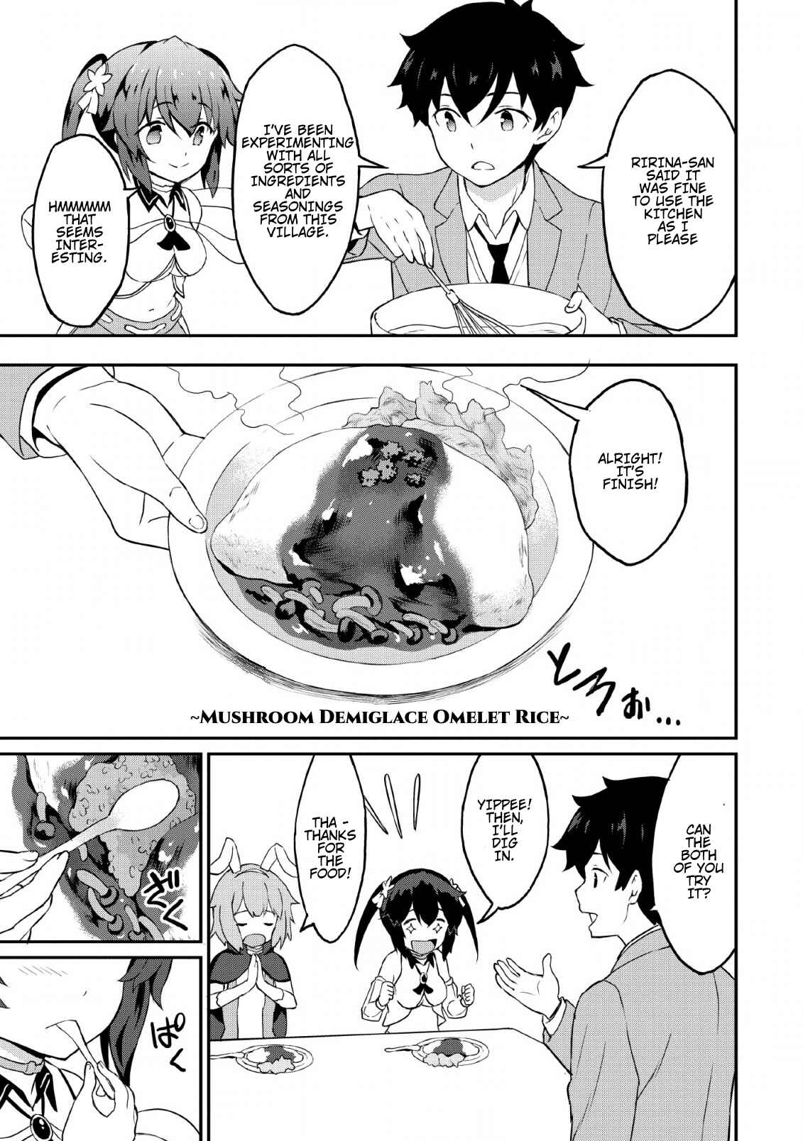 Page 16 Chapter 17 Taberu Dake de Level-Up! Damegami to Issho ni Isekai Musou