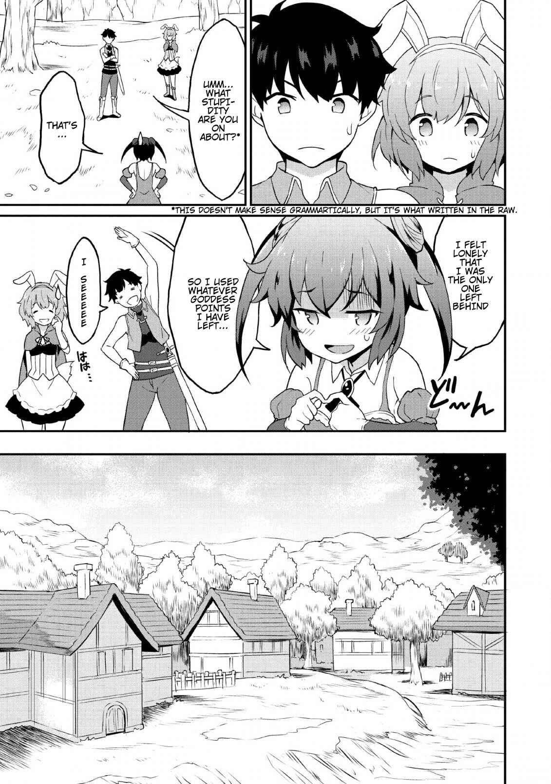 Page 28 Chapter 17 Taberu Dake de Level-Up! Damegami to Issho ni Isekai Musou