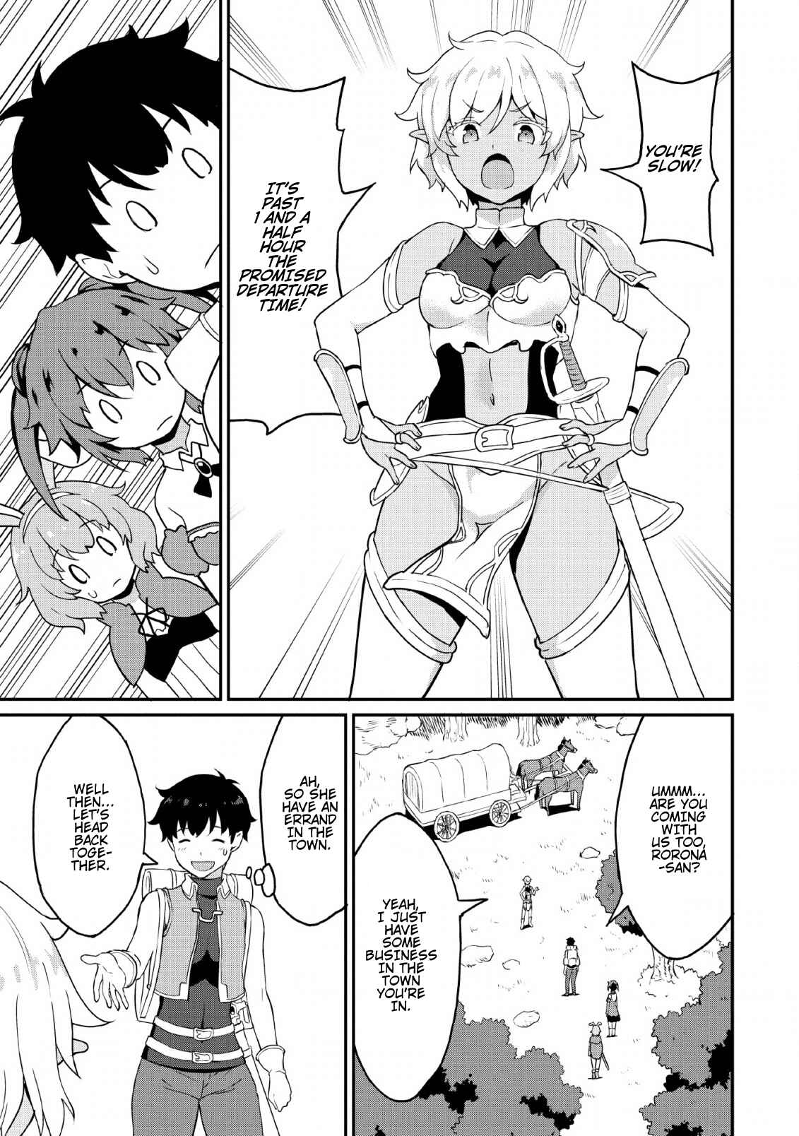 Page 30 Chapter 17 Taberu Dake de Level-Up! Damegami to Issho ni Isekai Musou