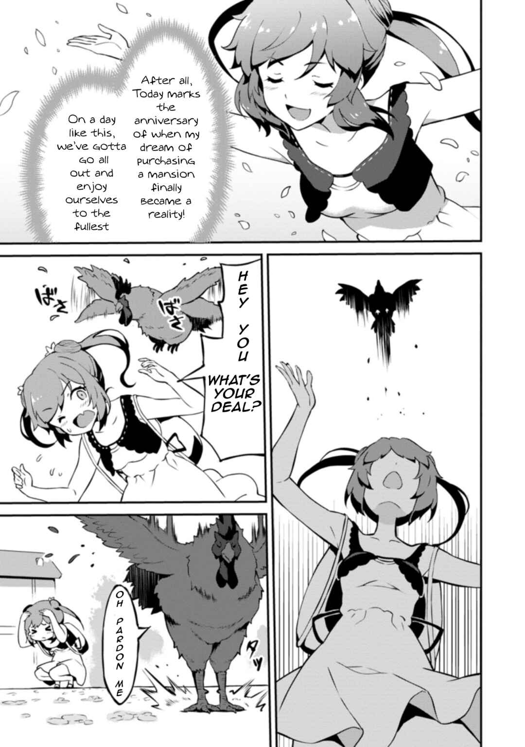 Page 1 Chapter 23.2 Taberu Dake de Level-Up! Damegami to Issho ni Isekai Musou