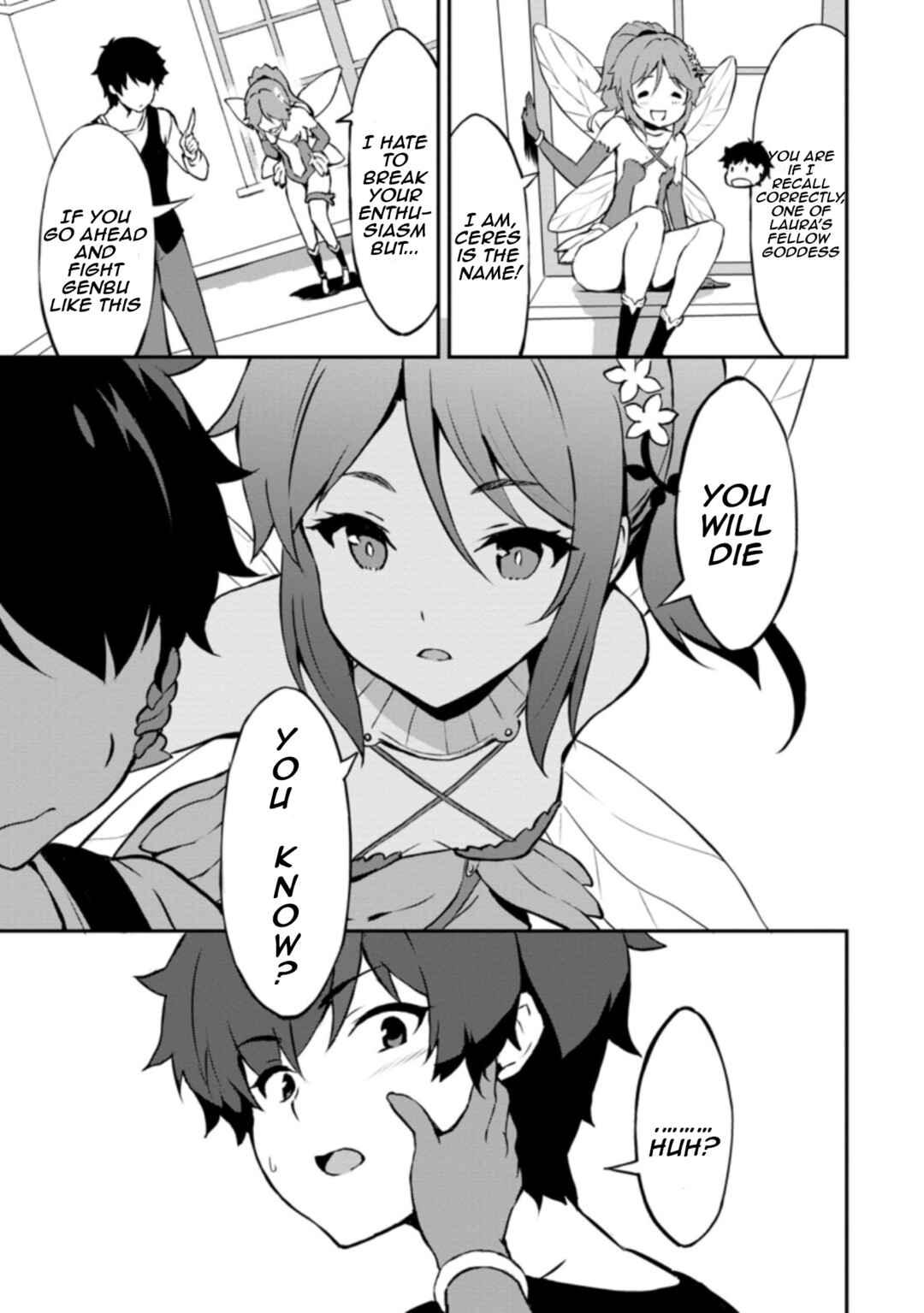 Page 7 Chapter 23.2 Taberu Dake de Level-Up! Damegami to Issho ni Isekai Musou