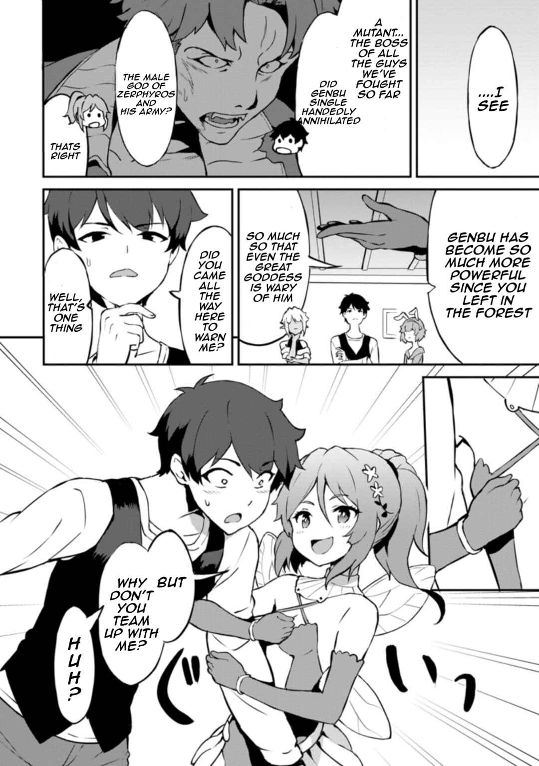 Page 8 Chapter 23.2 Taberu Dake de Level-Up! Damegami to Issho ni Isekai Musou