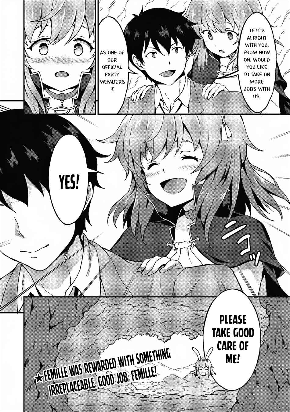 Page 33 Chapter 11 Taberu Dake de Level-Up! Damegami to Issho ni Isekai Musou