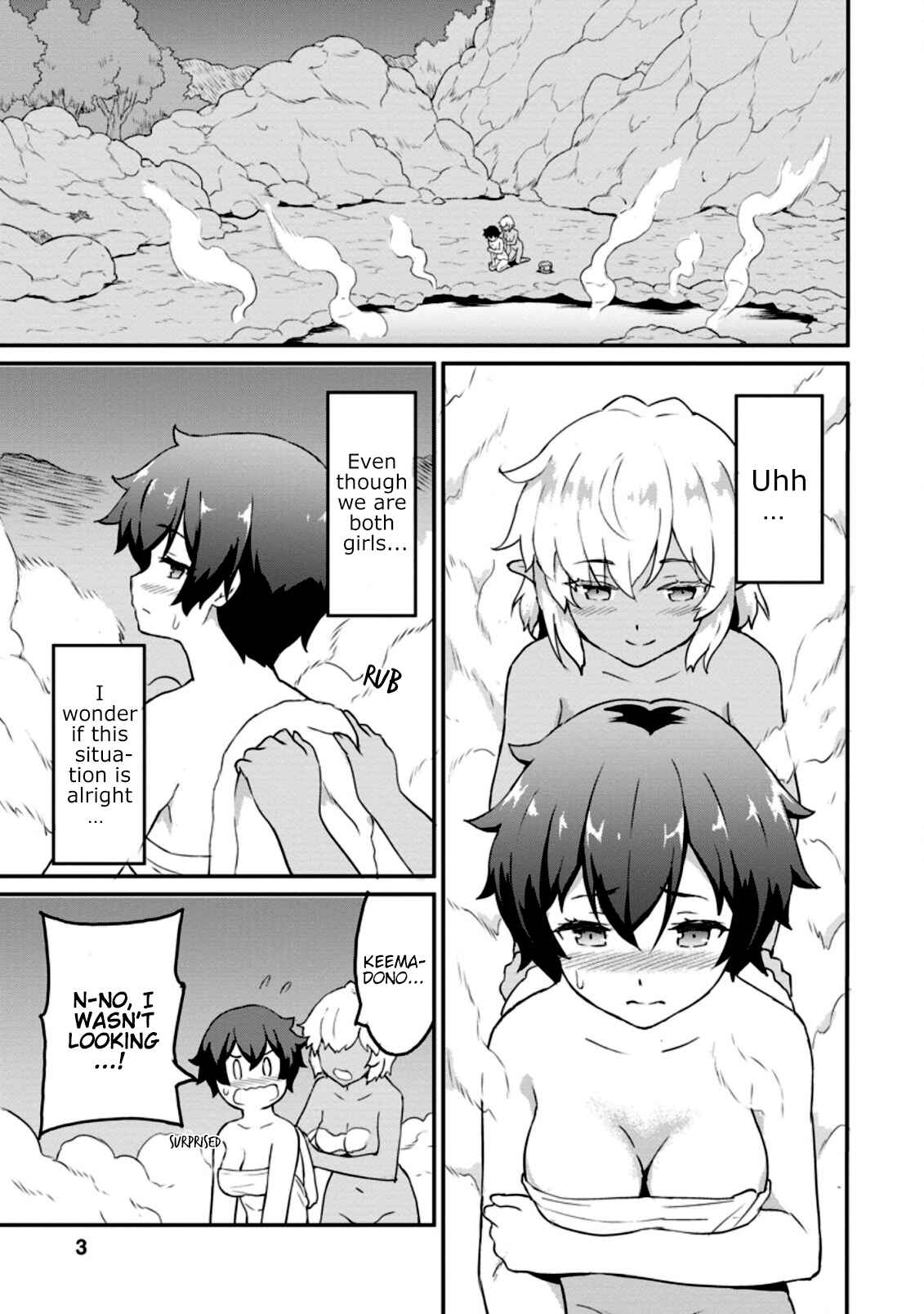 Page 2 Chapter 21.1 Taberu Dake de Level-Up! Damegami to Issho ni Isekai Musou