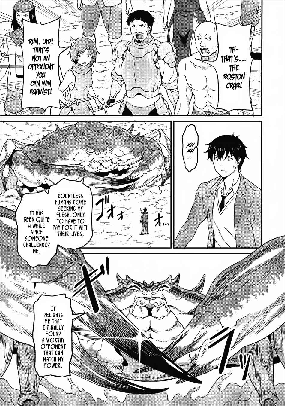 Page 22 Chapter 8 Taberu Dake de Level-Up! Damegami to Issho ni Isekai Musou