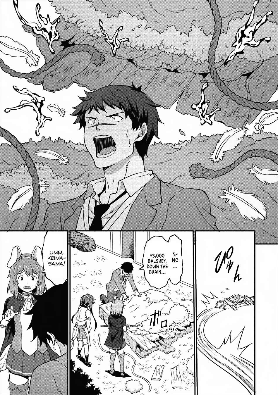Page 4 Chapter 8 Taberu Dake de Level-Up! Damegami to Issho ni Isekai Musou