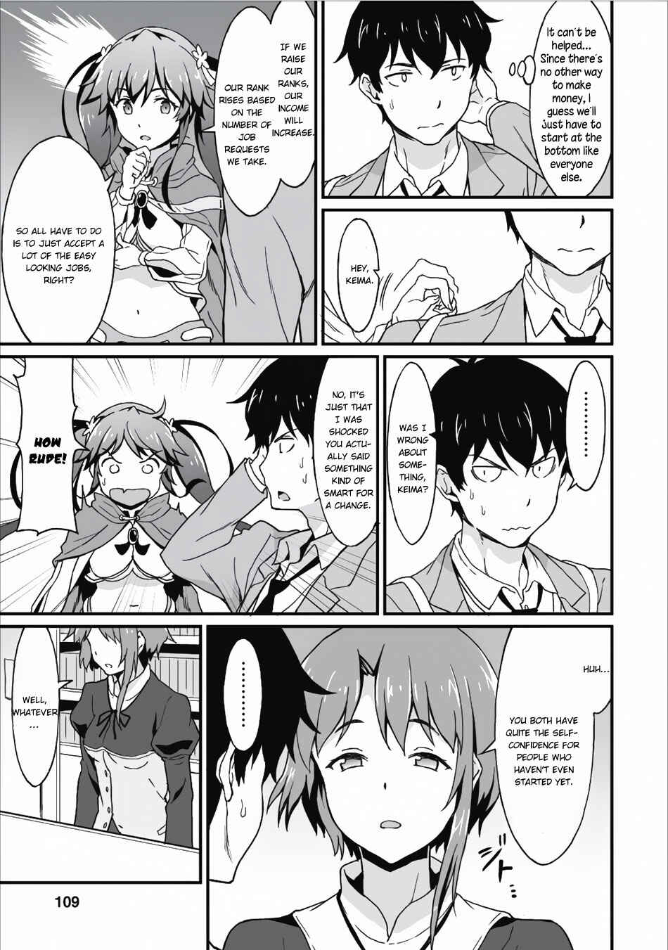 Page 12 Chapter 4 Taberu Dake de Level-Up! Damegami to Issho ni Isekai Musou