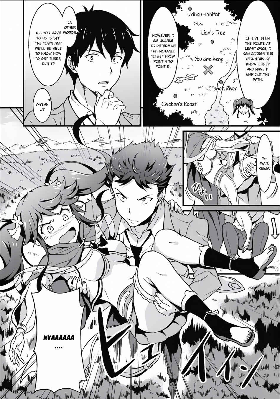 Page 3 Chapter 4 Taberu Dake de Level-Up! Damegami to Issho ni Isekai Musou